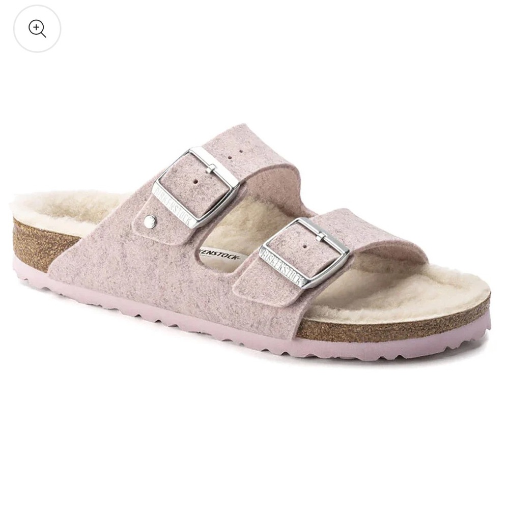 Birkenstock Light Pink Arizona Sandals - Picture 2 of 7